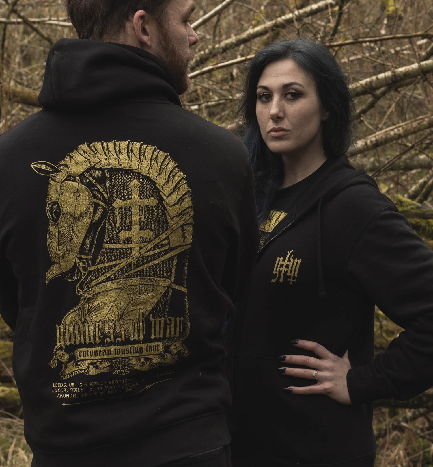 Goddess of War I Full-Zip Hoodie V1 (EG/B)