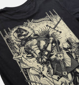 High Hope, Thunder and Oblivion Back Print T-shirt (BW/B)