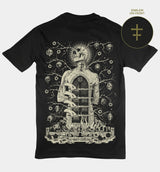 The Poison Takes Effect Back Print T-shirt (BW/B)