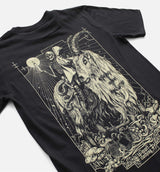 I Am The Ash Back Print T-shirt (BW/B)