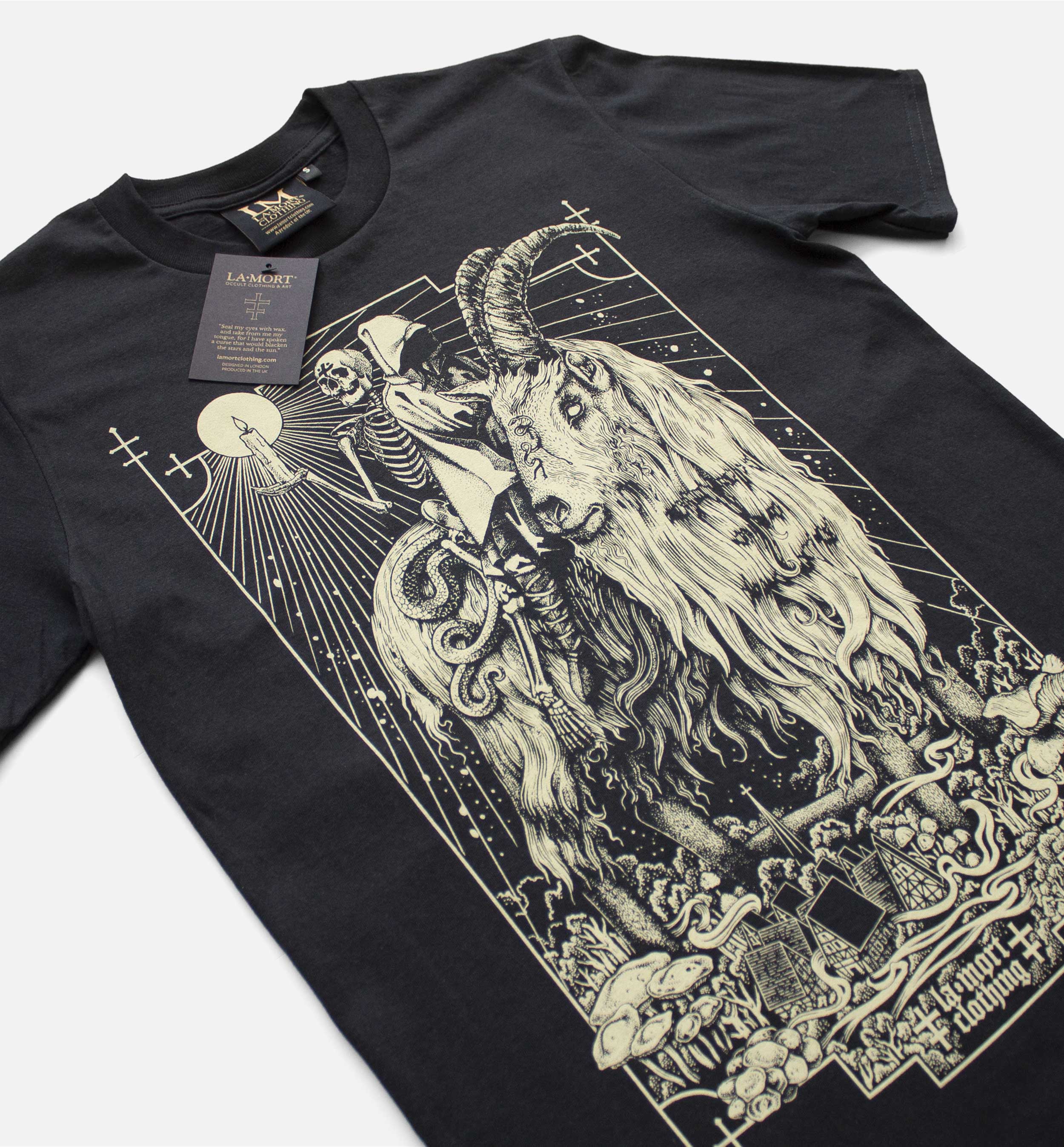 I Am The Ash T-shirt (BW/B)