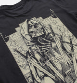 I Am The Blood Back Print T-shirt (BW/B)