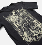 I Am The Clay Back Print T-shirt (BW/B)