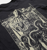 I Am The Clay Back Print T-shirt (BW/B)