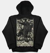 Death Full-Zip Hoodie (BW/B)