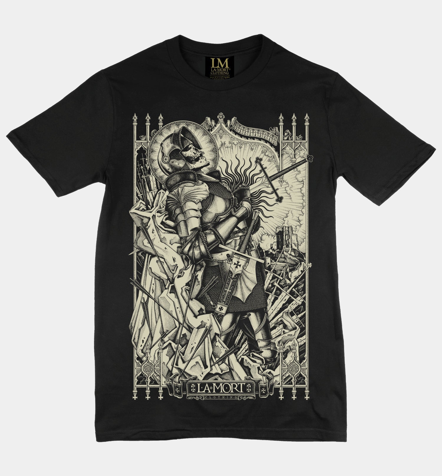 High Hope, Thunder and Oblivion gothic Tattoo Men's T-shirt by La Mort  Clothing