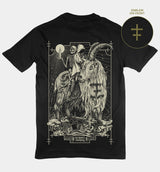 I Am The Ash Back Print T-shirt (BW/B)