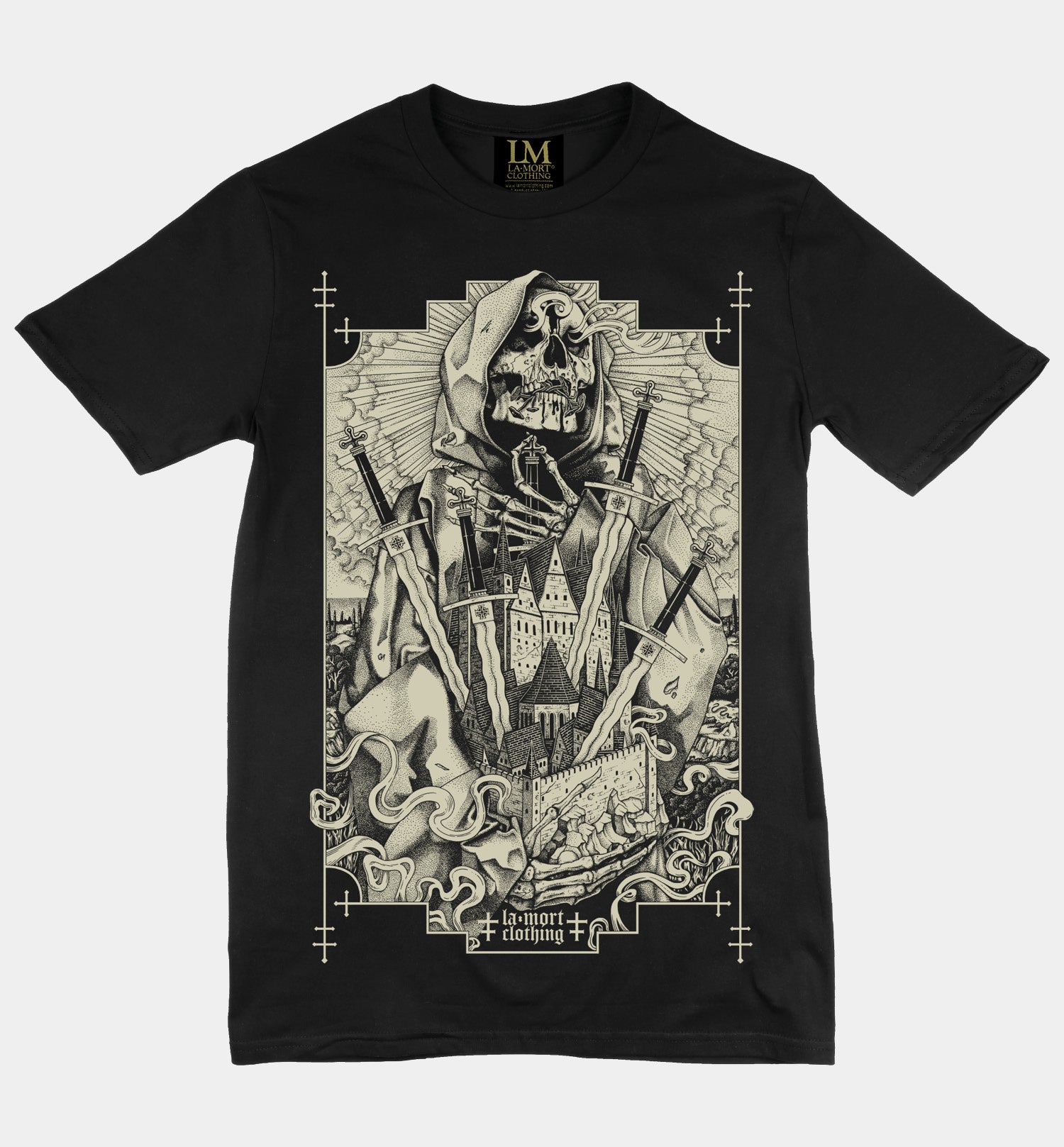I Am The Blood T-shirt (BW/B)