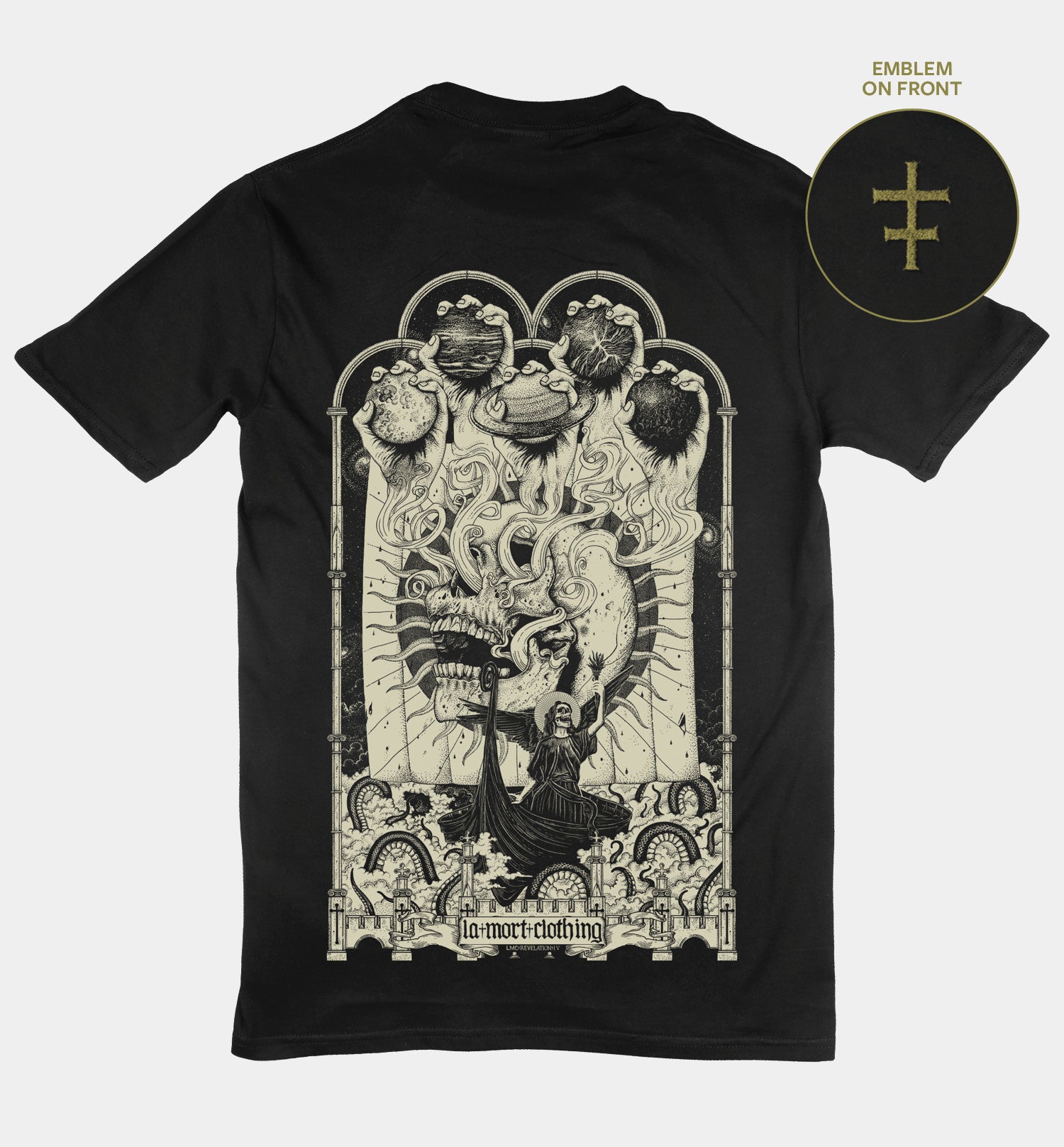 Infinite Back Print T-shirt (BW/B)