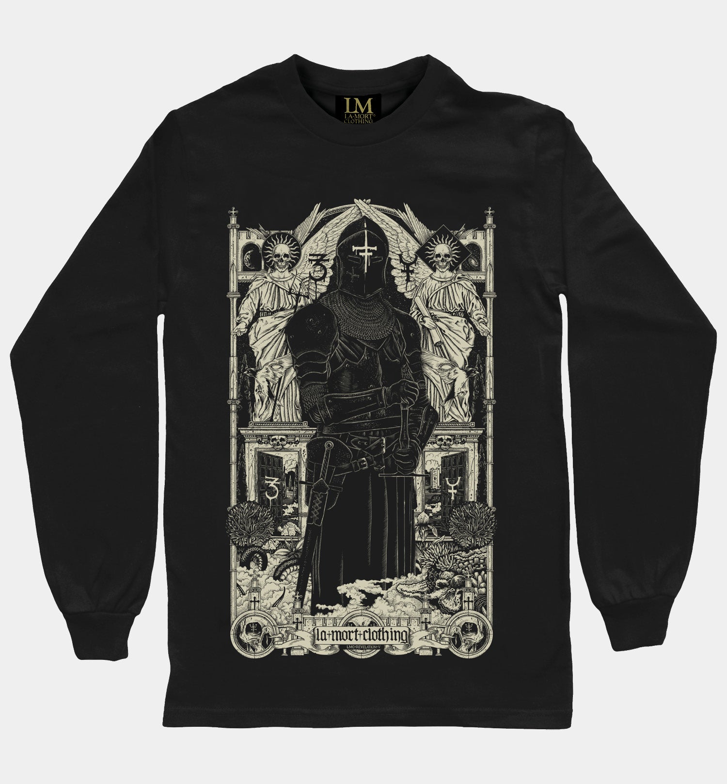 Morality Long Sleeve T-shirt (BW/B)