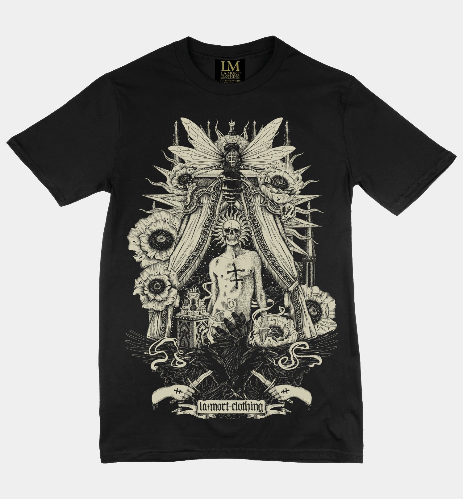 overhemd Kort leven stap The Initiated Occult Tattoo T-shirt by La Mort Clothing