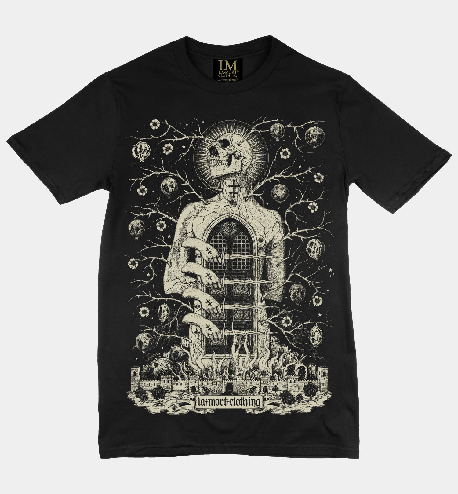 The Poison Takes Effect T-shirt (BW/B)