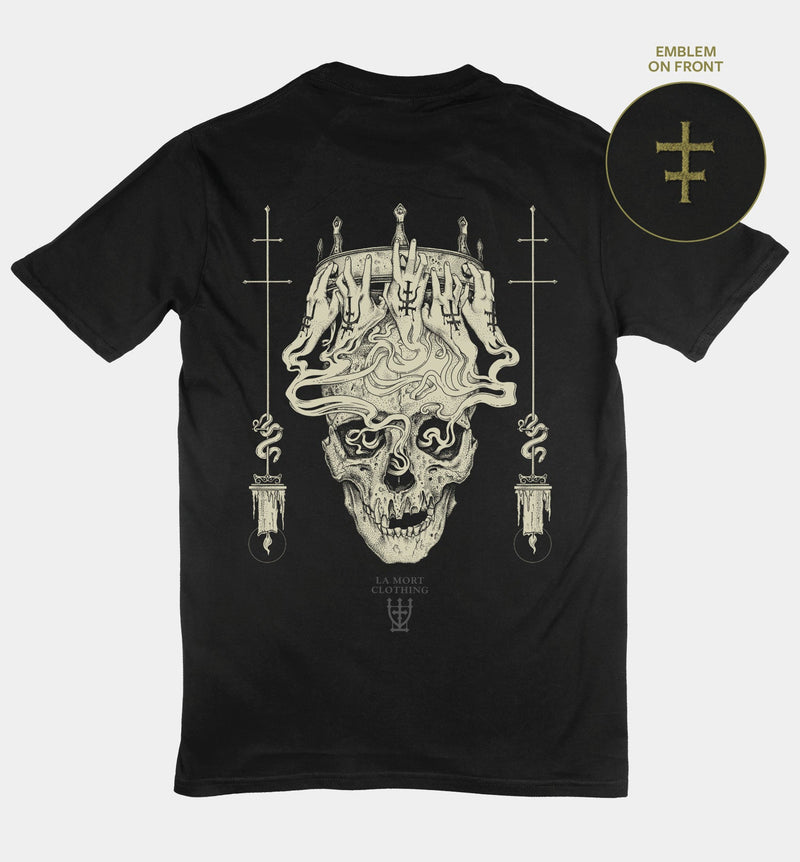 Icon King Back Print T-shirt (BW/B)