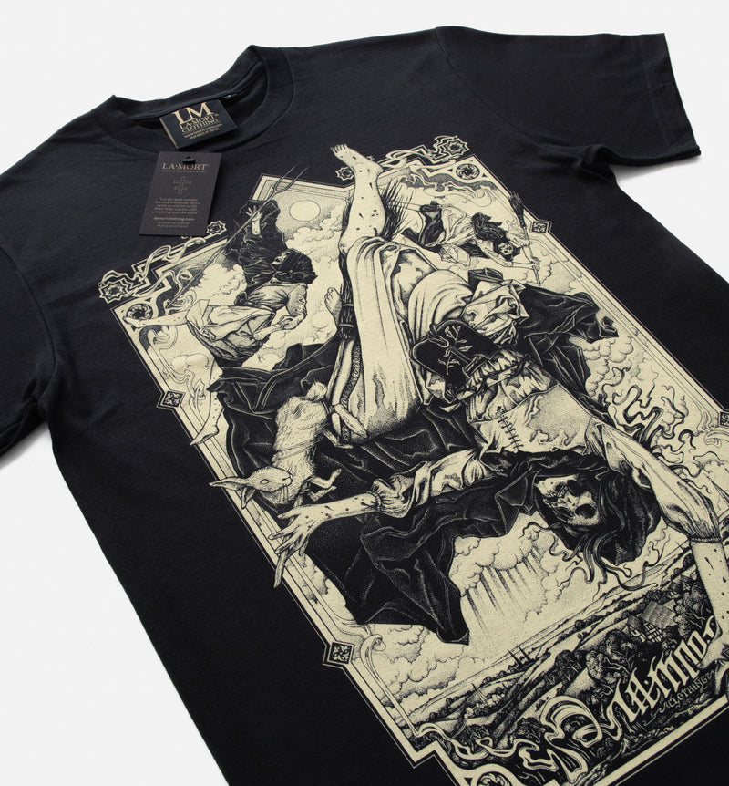 The Falling Sickness T-shirt (BW/B)