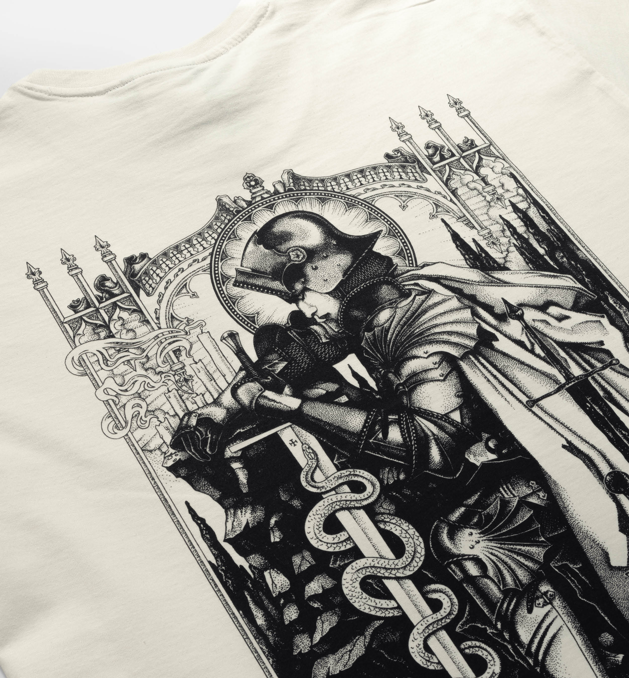 The Beguiling Back Print T-shirt (B/P)