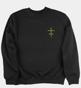 The Falling Sickness Back Print Sweatshirt (BW/B)