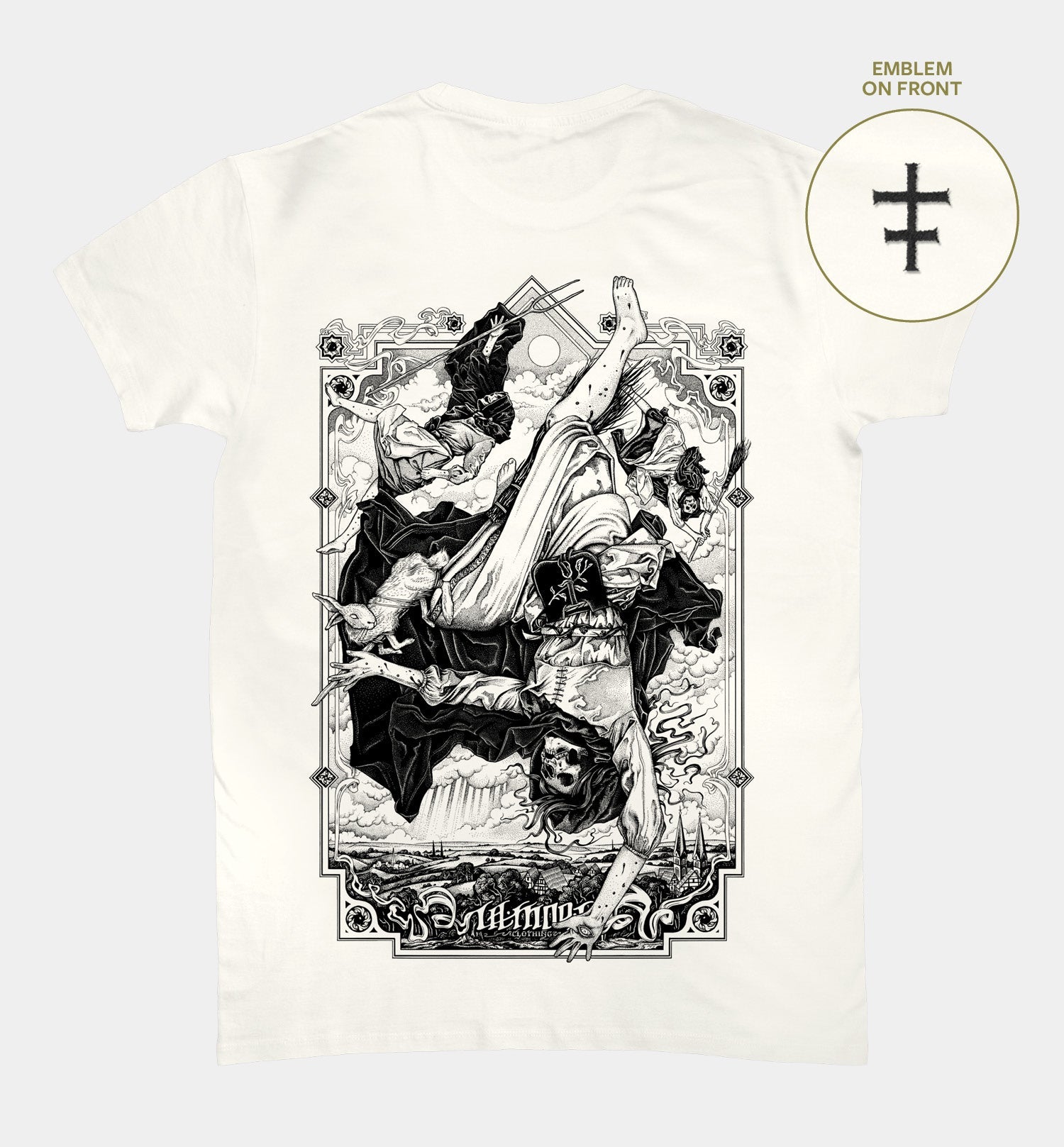 The Falling Sickness Back Print T-shirt (B/P)