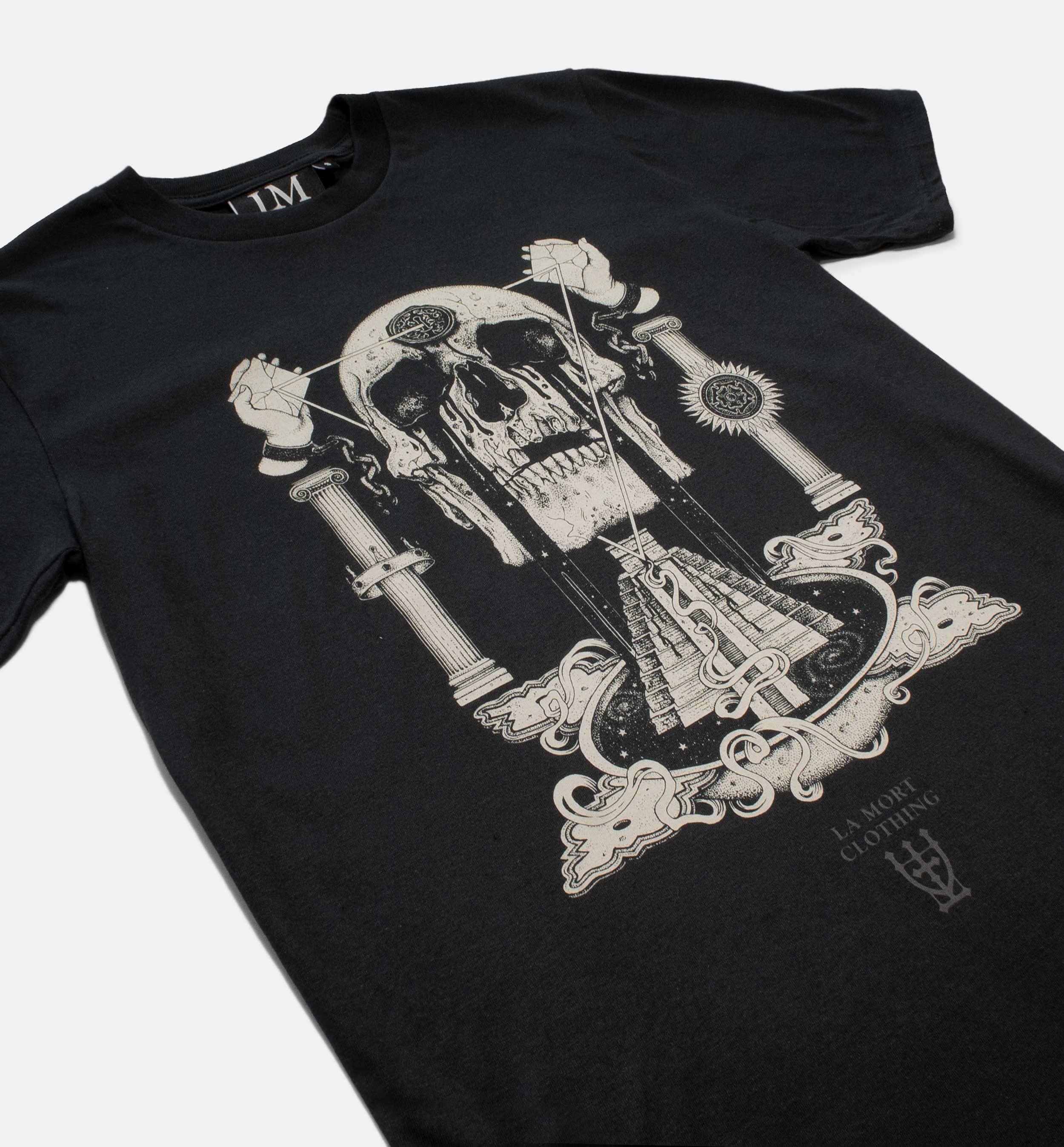 Icon Temple T-shirt (BW/B)