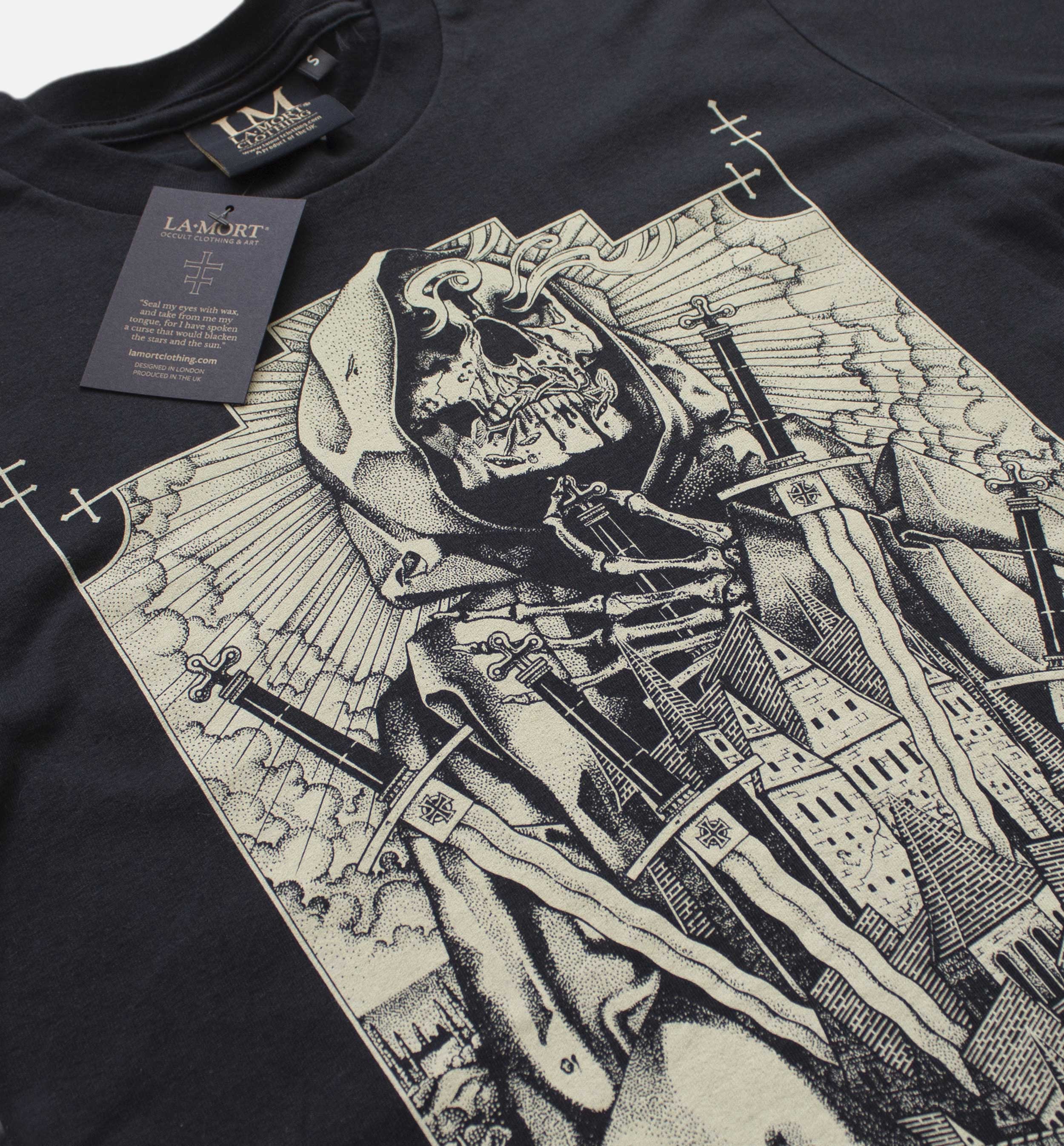 I Am The Blood T-shirt (BW/B)