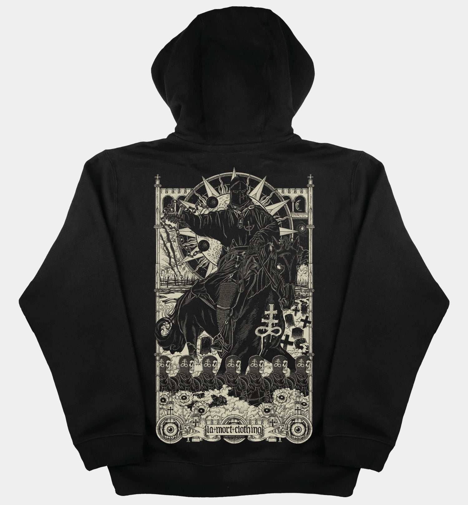 Death Pullover Hoodie (BW/B)