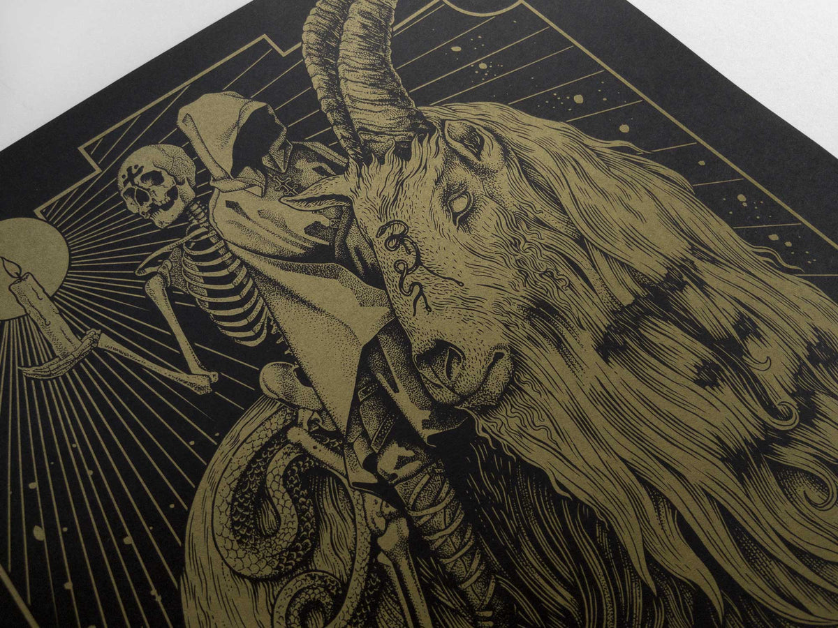 I Am The Ash Large Art Print