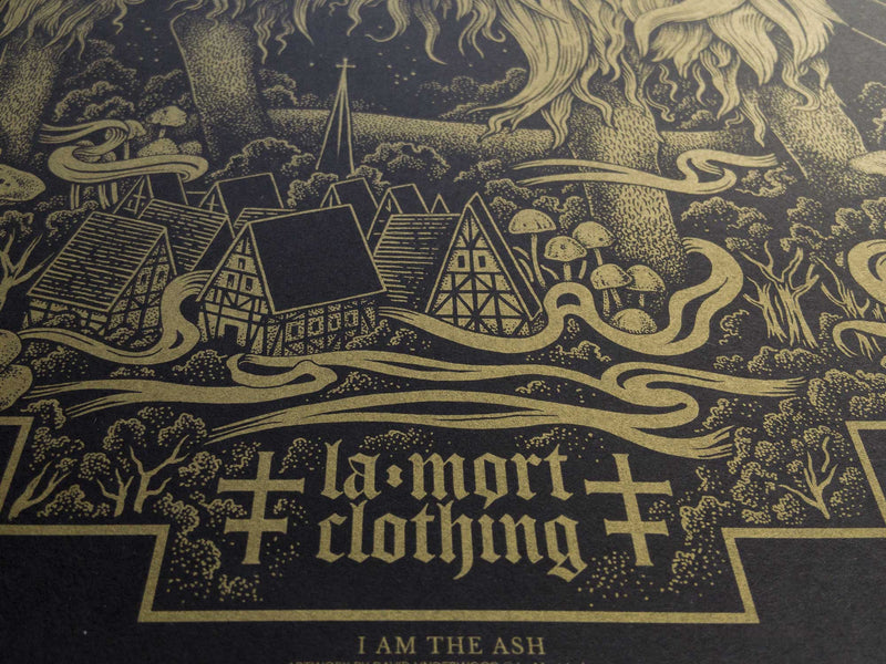 I Am The Ash Large Art Print