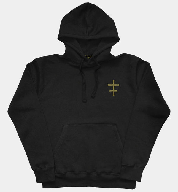 High Hope, Thunder and Oblivion Pullover Hoodie (BW/B)