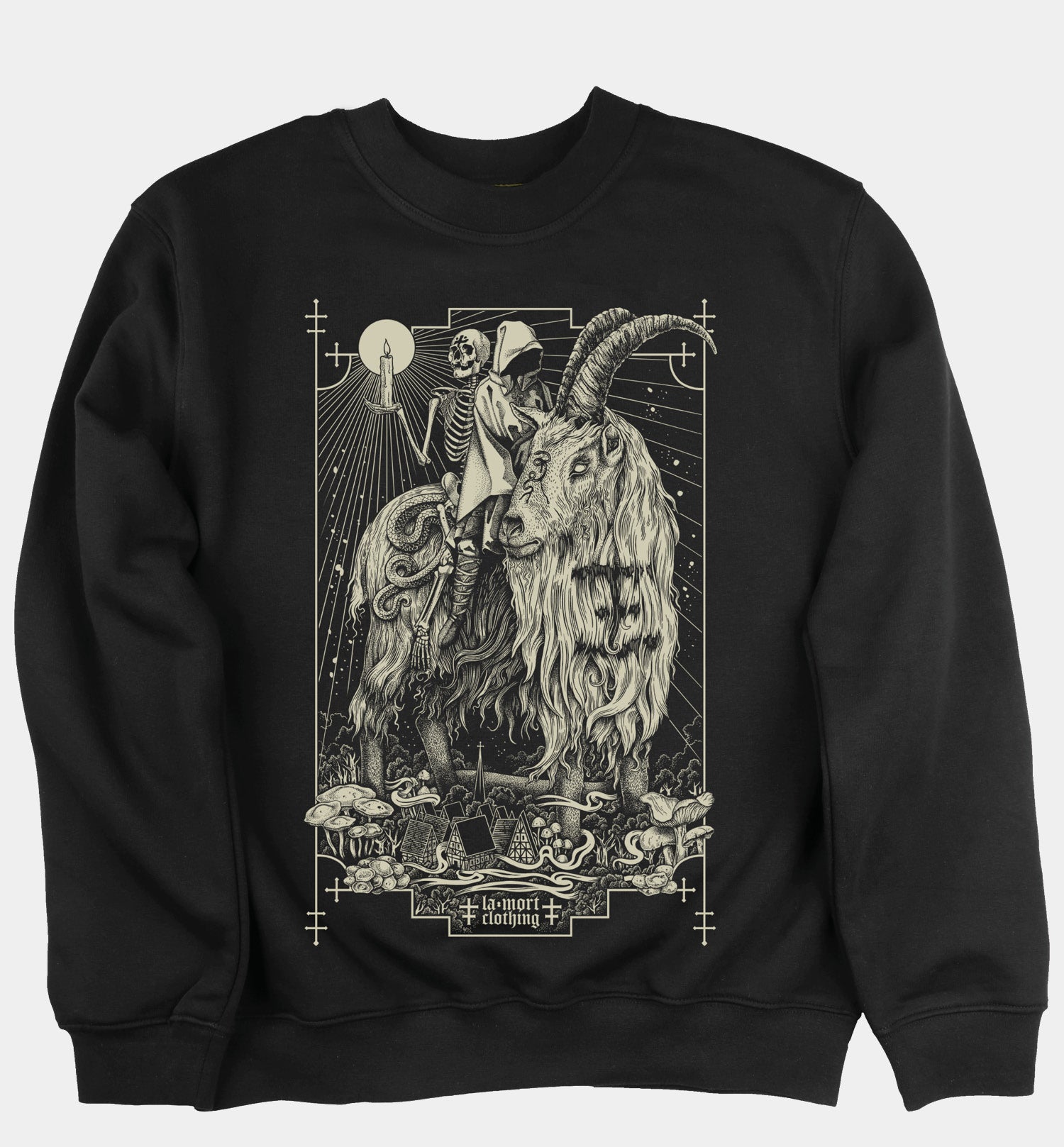 I Am The Ash Sweatshirt (BW/B)