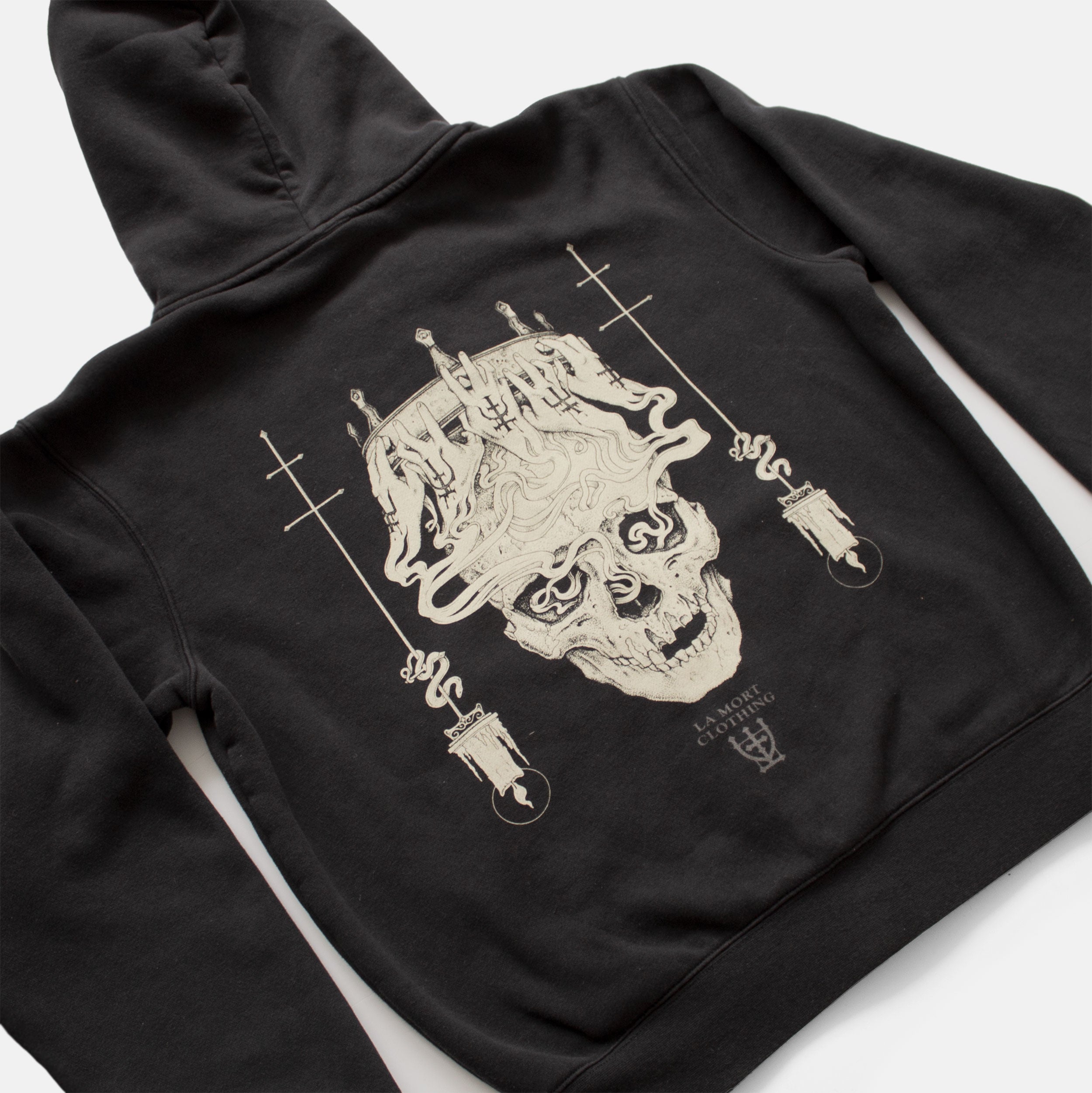 Icon King Full-Zip Hoodie (BW/B)