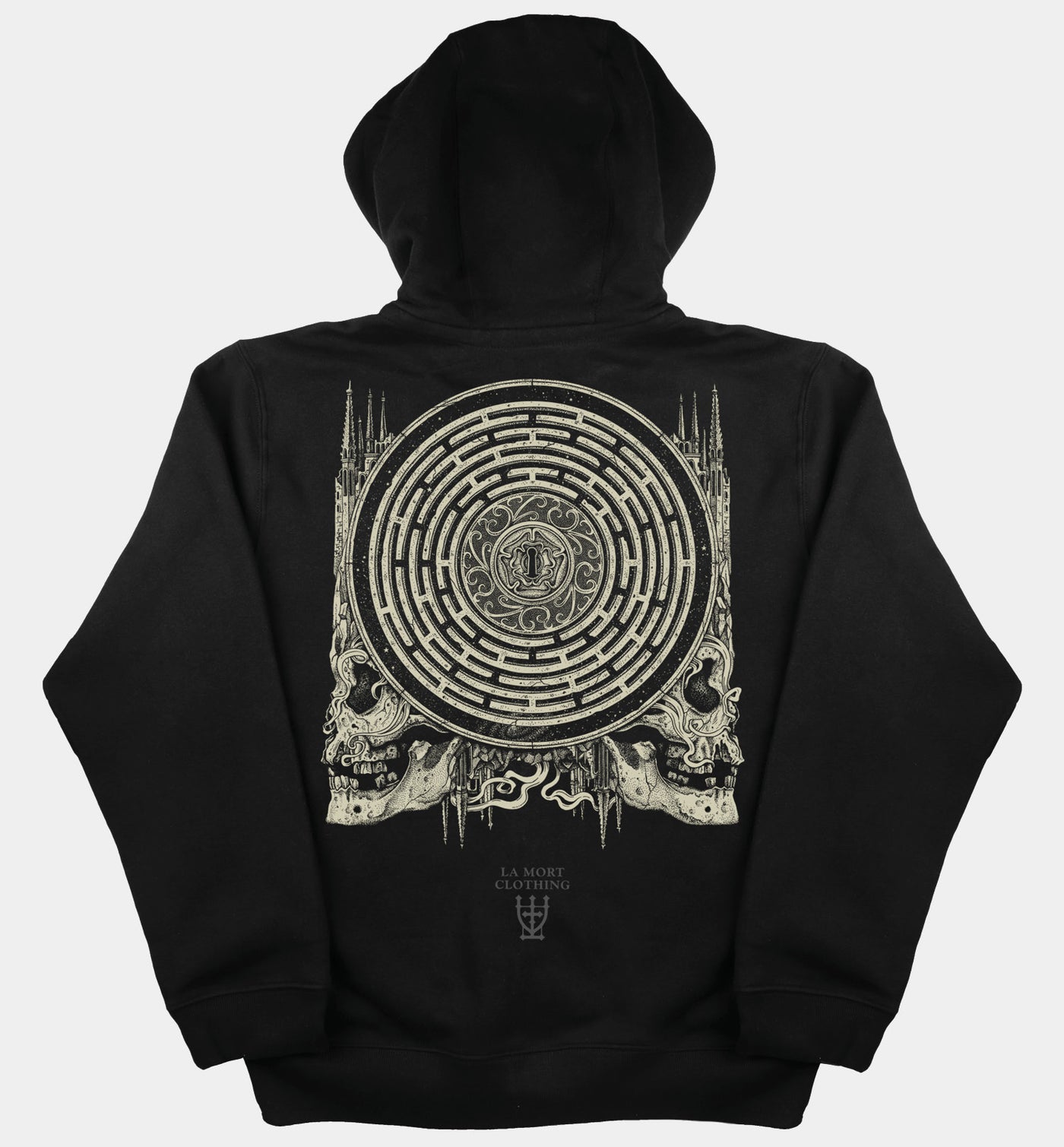 Labyrinth_Hoodie_BoneWhiteonBl