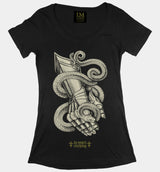 The Reasoned Scoop T-shirt (BW/B)
