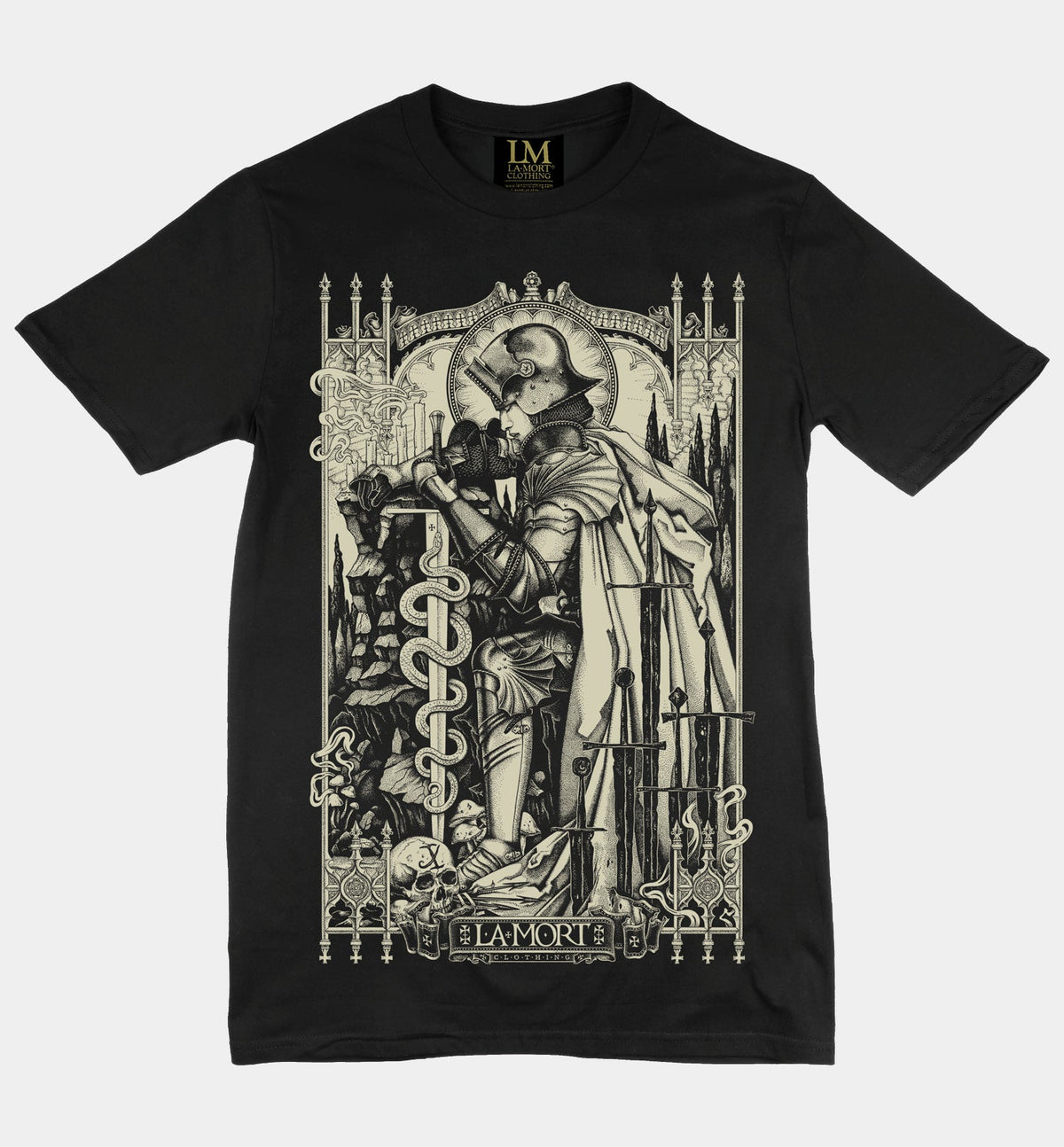 Mens Gothic, Graphic & Skeleton T Shirts Online - La Mort Clothing